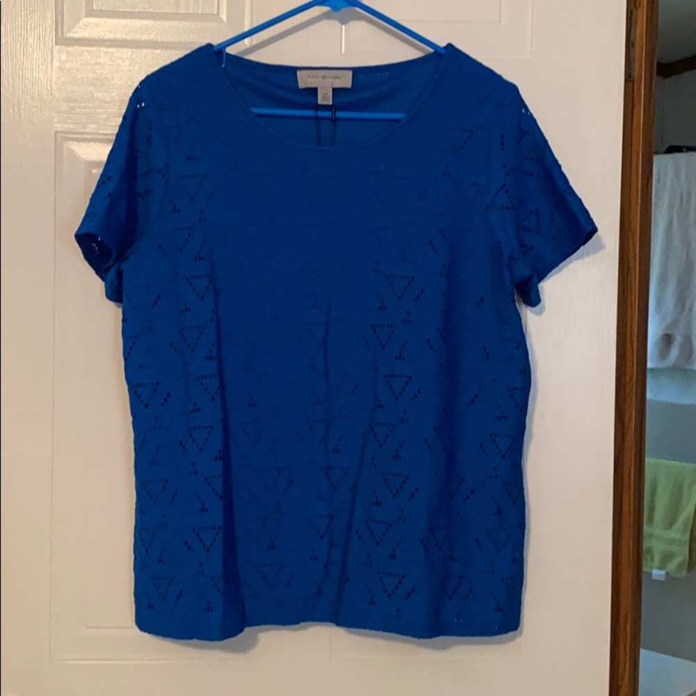 Blue shirt